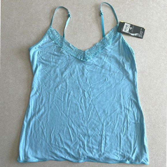 Jockey V-Neck Camisole in Blue ALT ASO Elena Gilbert - Picture 2 of 6